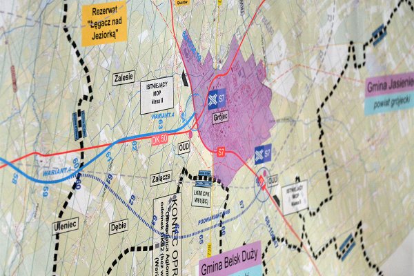 Autostrada przetnie Grójec? Nowe informacje w sprawie OAW    