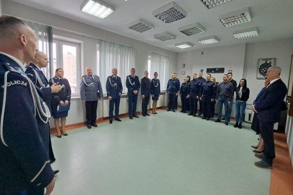 Zmiana na stanowisku komendanta komisariatu w Warce