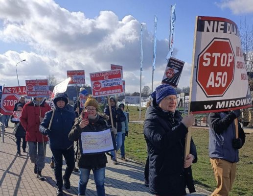 W piątek protest na drodze krajowej nr 7 w Rembertowie