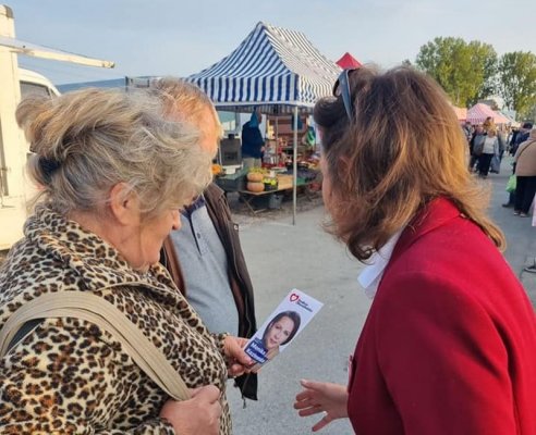 Wulgaryzmy i opluta ulotka, czyli kampania wyborcza na grójeckim targowisku