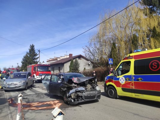PILNE! Groźne zdarzenie drogowe w Goszczynie