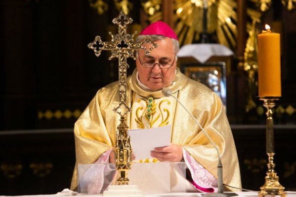 Nuncjusz Apostolski odprawił mszę w kościele św. Mikołaja