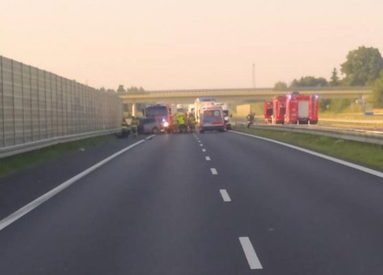 Tragiczny ranek na S7. Nie żyje jedna osoba