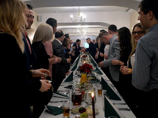 Spotkanie wigilijne GKS Mazowsze Grójec 