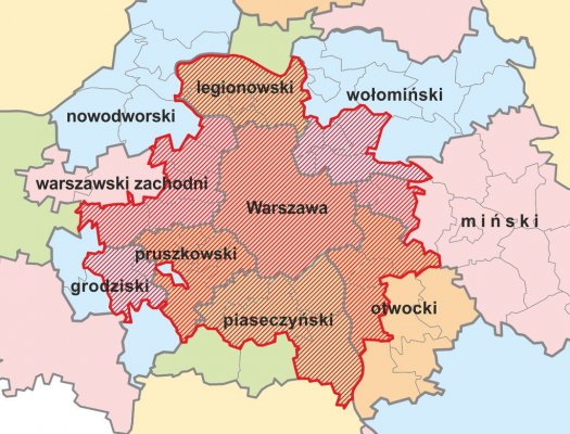 Rada Miejska nie chce podziału Mazowsza