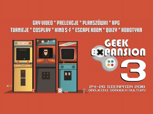 Konwent Geek Expansion 3 i repertuar kina GOK