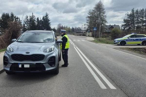 Akcja policjantów z Grójca. W jeden dzień sprawdzili 1456 kierowców