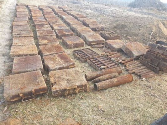 Niedaleko Grójca znaleziono ponad 1000 pocisków artyleryjskich