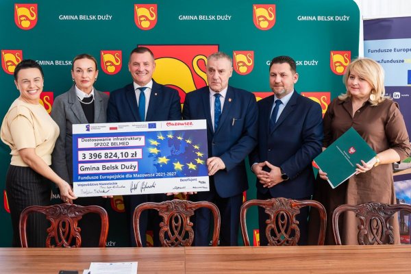 Gmina Belsk Duży otrzyma prawie 3,4 mln zł na przebudowę przychodni  