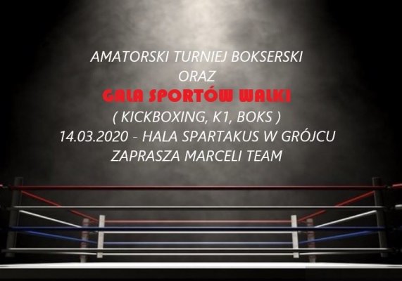 Gala Sportów Walki już w marcu