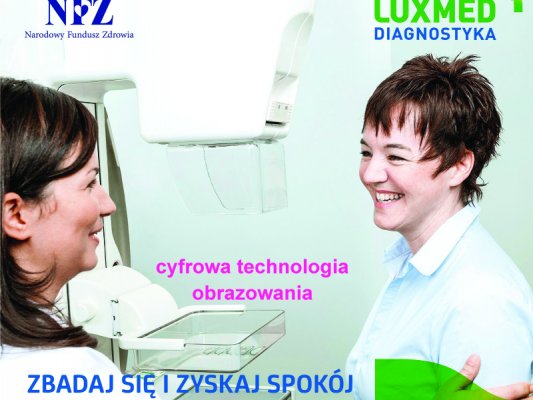 Masz 50-69 lat? Zrobiłaś już mammografię?