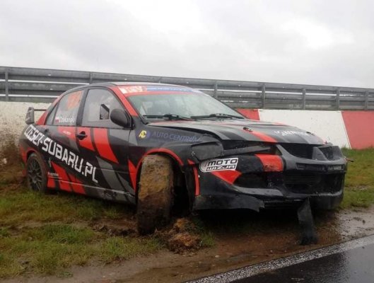 Rallycross: mimo kolizji Piotr Czekański blisko podium