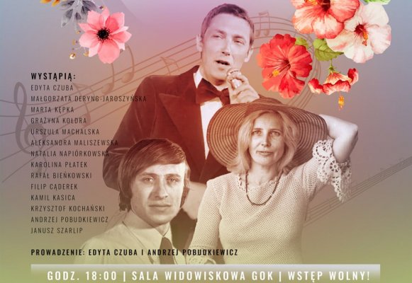 W Grójcu odbędzie się koncert poświęcony twórczości Osieckiej, Młynarskiego i Kofty 