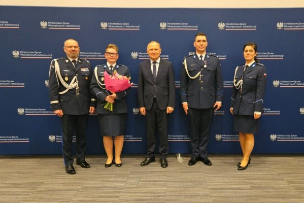 Wyjątkowe wyróżnienie dla policjantki z Warki. Jej interwencja zapobiegła tragedii 