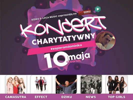 Koncert Charytatywny #wspieramdominika