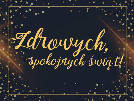 Wesołych Świąt życzy Burmistrz Grójca Dariusz Gwiazda