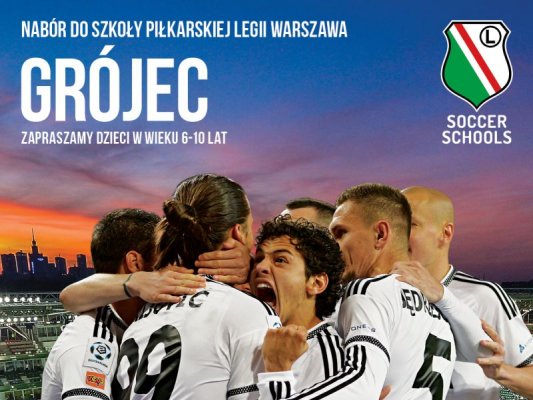 Nabór do szkoły piłkarskiej Legii w Grójcu!