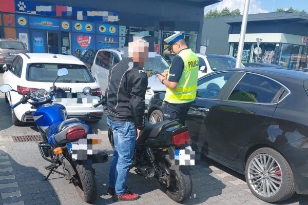 Motocykliści pod lupą. Weekendowa akcja policjantów na drogach powiatu grójeckiego