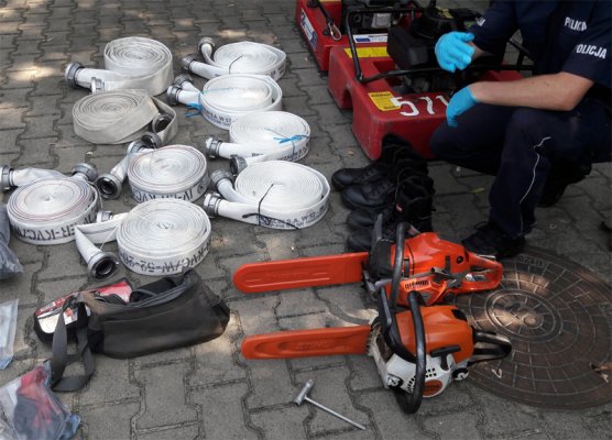 Okradali strażaków. Są w rękach policji