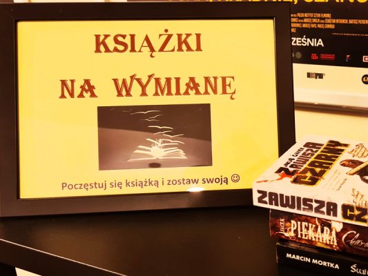 Wymień książkę w Grójeckim Ośrodku Kultury