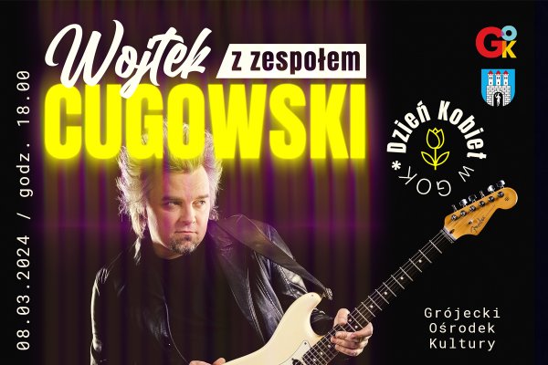 Wojtek Cugowski na Dzień Kobiet w Grójcu