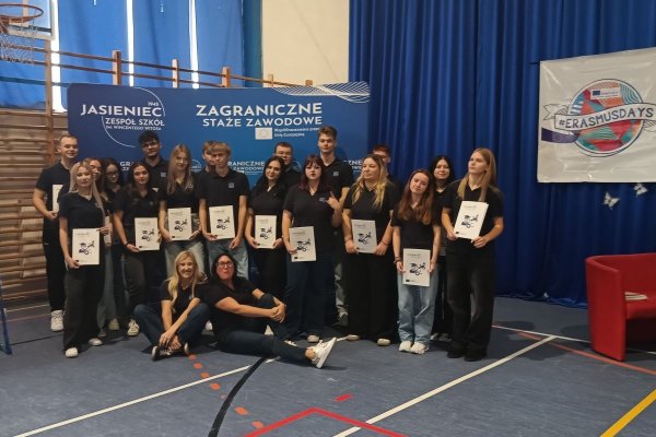 ErasmusDays 2025 w Zespole Szkół w Jasieńcu