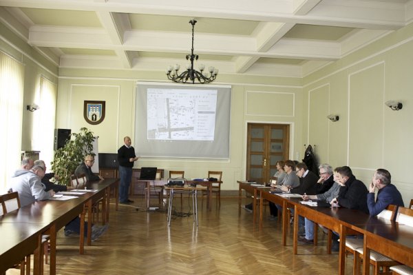 Prezentacja projektu nowej sali gimnastycznej przy PSP nr 1 