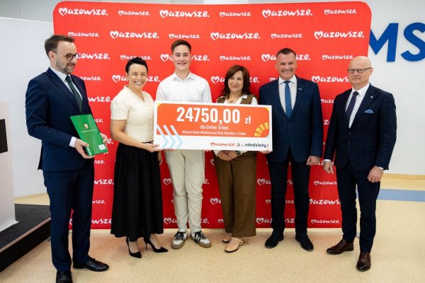 Młodzieżowa Rada Miejska w Grójcu ze wsparciem Samorządu Województwa Mazowieckiego 
