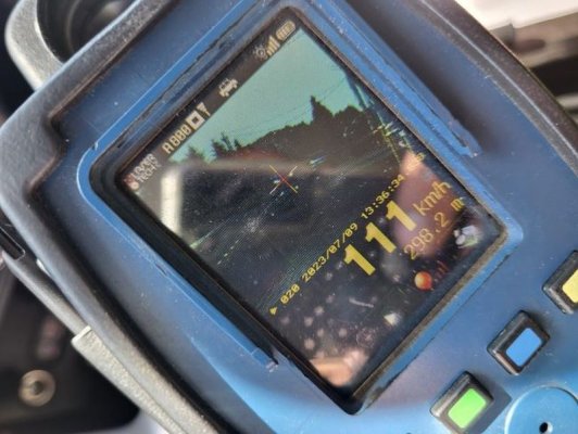 Rekordzistka jechała przez Warkę 111 km/h