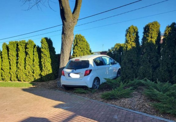 Nietypowe zdarzenie na parkingu przed kościołem św. Mikołaja