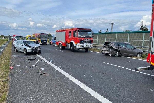 Trasa S7 Grójec - Białobrzegi  zablokowana po wypadku 