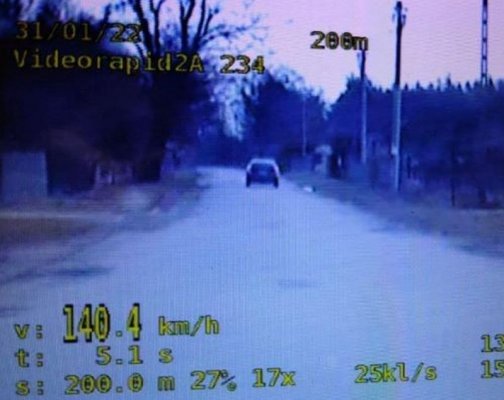 22-latek pędził przez Goszczyn 140 km/h. Zapłaci 2500 zł