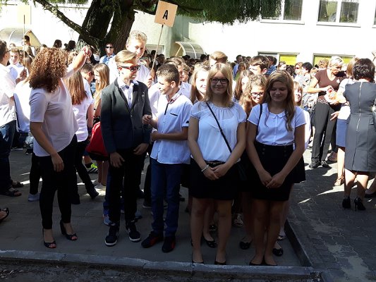 Początek roku w Gimnazjum