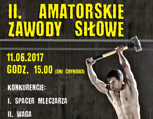 Zawody Strong Man w Chynowie
