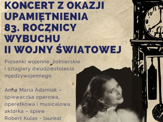Koncert upamiętniający 83.rocznicę Wybuchu II Wojny Światowej