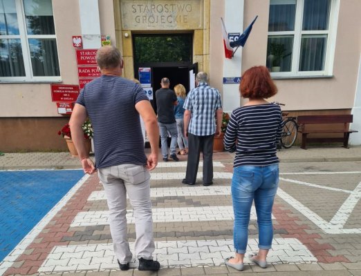II tura wyborów prezydenckich w Grójcu: wyższa frekwencja niż w I turze