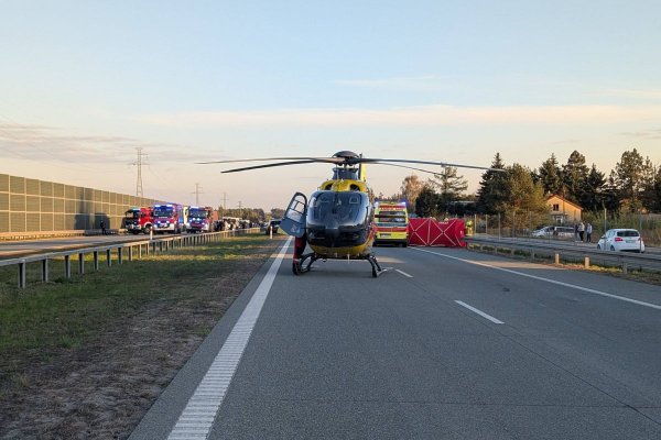 Tragiczny wypadek na trasie S7. Nie żyje motocyklista   