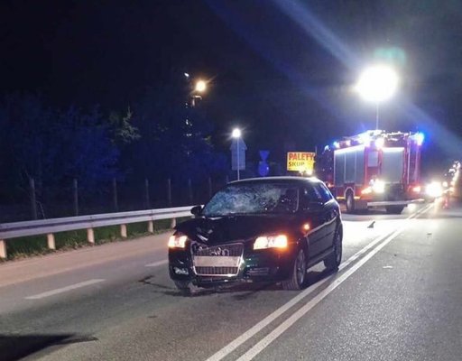 DK50 pod Grójcem zablokowana. Doszło do potrącenia pieszego