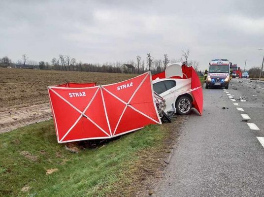 Śmiertelny wypadek w Żyrowie na DK50