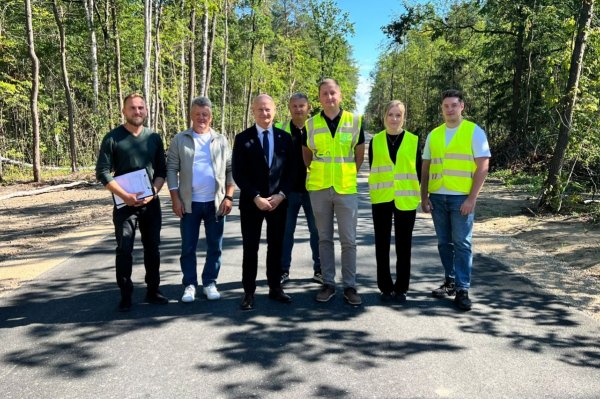 Kolejna inwestycja drogowa w gminie Grójec. Malownicza Brzozowa z nową nawierzchnią