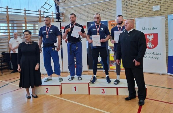 Policjant z Grójca na podium ogólnopolskiego turnieju służb mundurowych