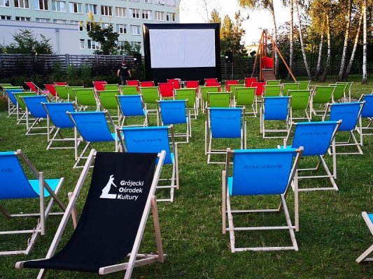Kino plenerowe w Grójcu ponownie otwarte