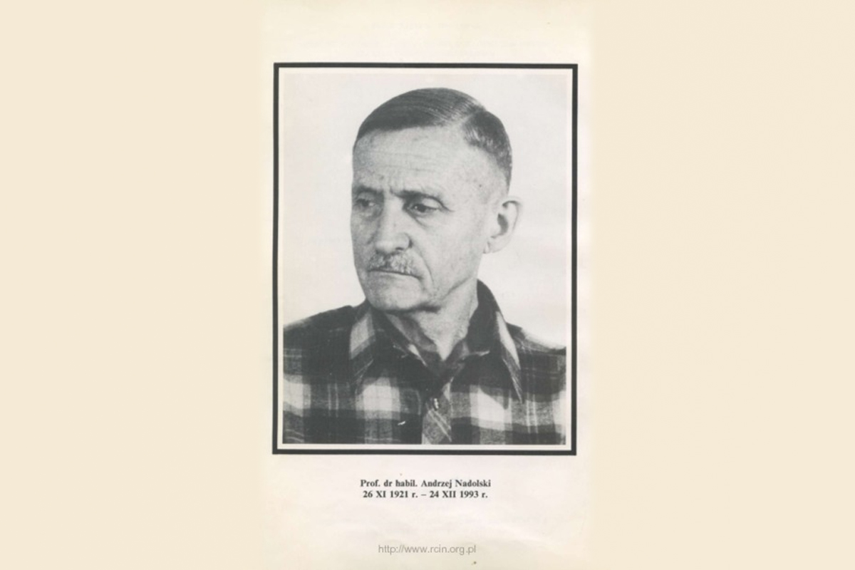 Prof. Andrzej Nadolski (fot. rcin.org.pl)