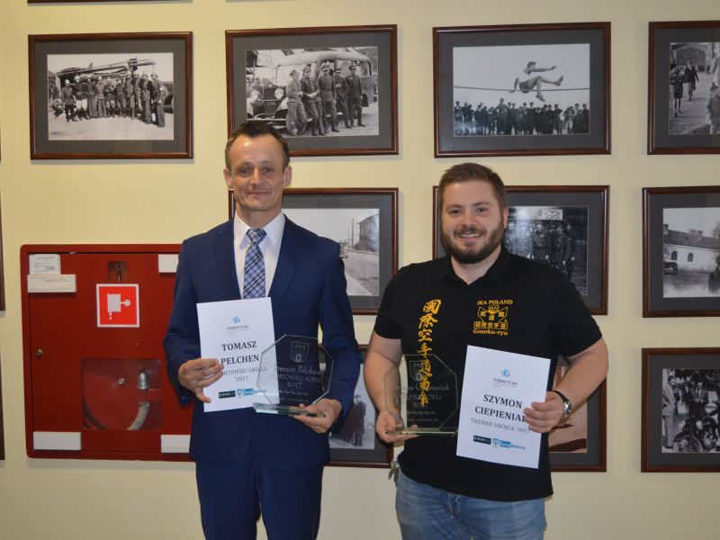 Sportowiec i trener Grójca 2017 nagrodzeni