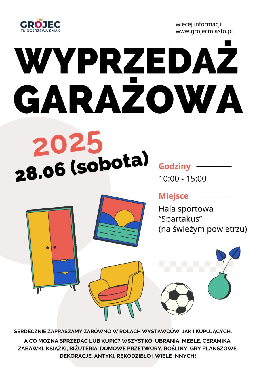 Wyprzedaż garażowa w Grójcu