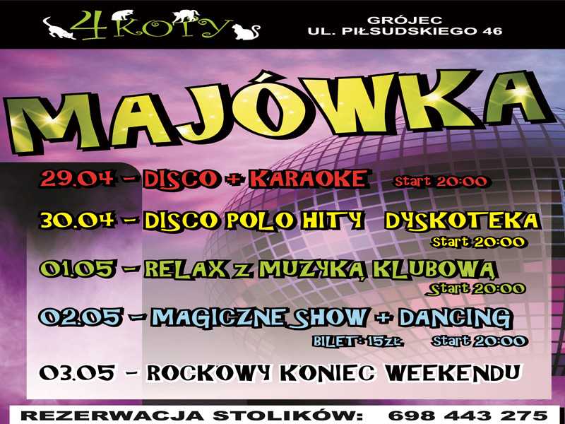 Majówka w Czterech Kotach 