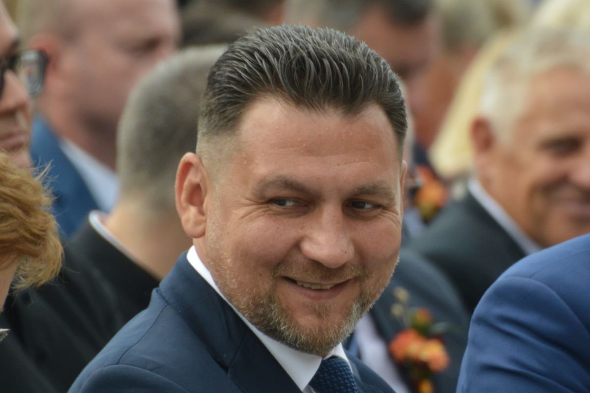 Adam Balcerowicz od 2024 r. łączył kierowanie SP ZOZ z funkcją wicestarosty grójeckiego (fot. Grojec24.net, archiwum)
