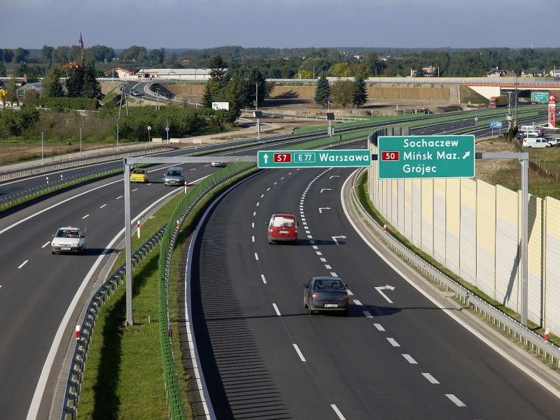 Obwodnica Grójca w ciągu trasy S7 (fot. www.gddkia.gov.pl)
