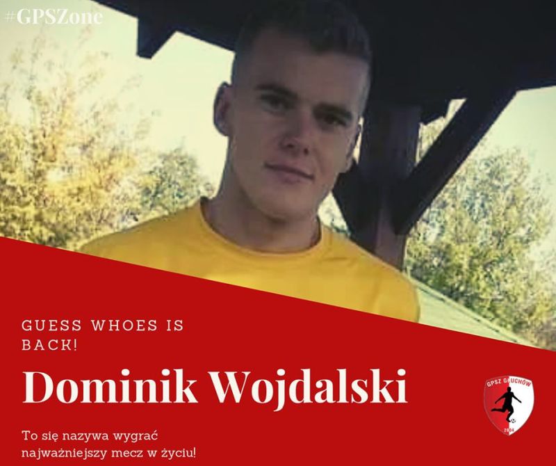 Dominik Wojdalski (fot. www.facebook.com/GPSZGluchow)