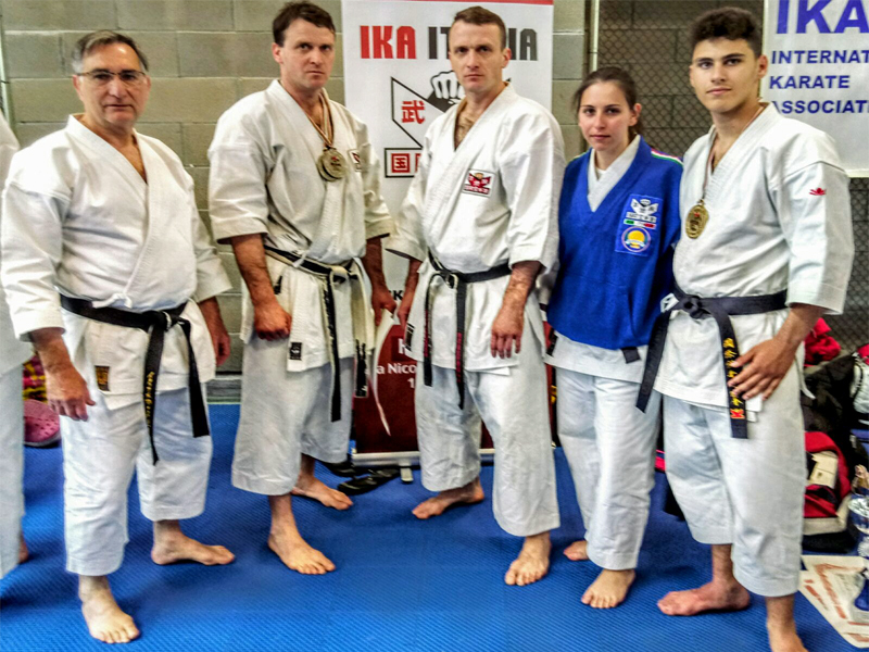 Medaliści z klubu karate Seiken 